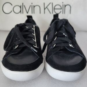 Calvin Klein Kids Black and White Sneakers